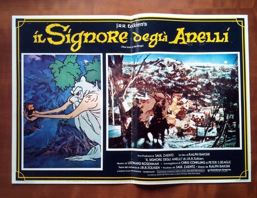 Signore degli anelli fotobusta - degli,