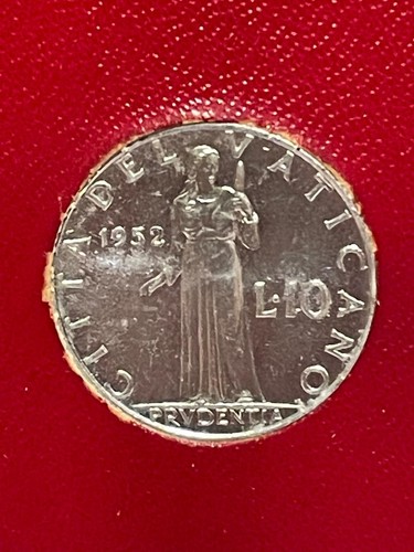 Moneta vaticano lire 1952 - 10,