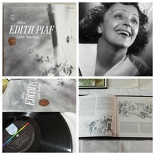 Edith Piaf Little Sparrow 2 LP