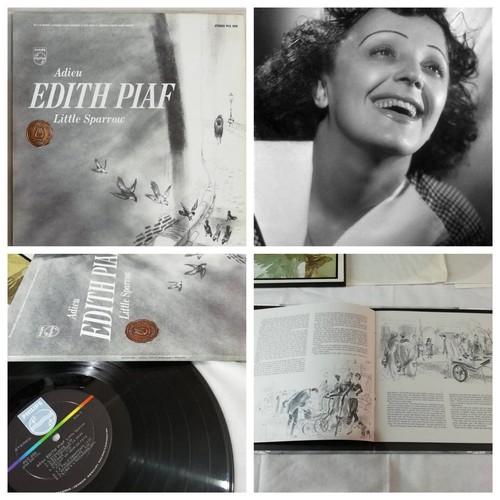 Edith piaf little sparrow lp - edith,