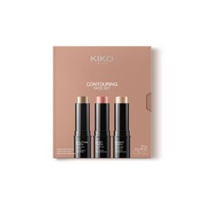 KIKO Milano Contouring Face Set 01 Kit Makeup Viso Con 3 Stick Fard Illuminante
