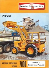 Bendini & Frascaroli - Gruppo 7000 Caricatore Escavatore anni '60 BENFRA Modena