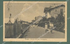 Friuli. GRADO, Gorizia. Ville Bianchi. Cartolina d'epoca viaggiata nel 1947.