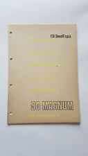 BENELLI 50 Magnum 1975 catalogo ricambi originale