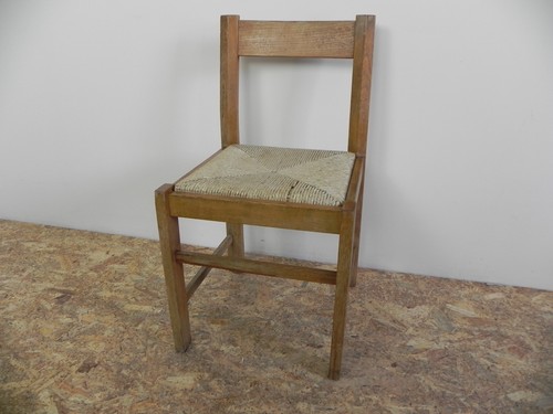 Vecchia sedia legno - in, con