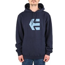 Felpa con cappuccio Etnies Classic Icon Pullover - Navy/Blu