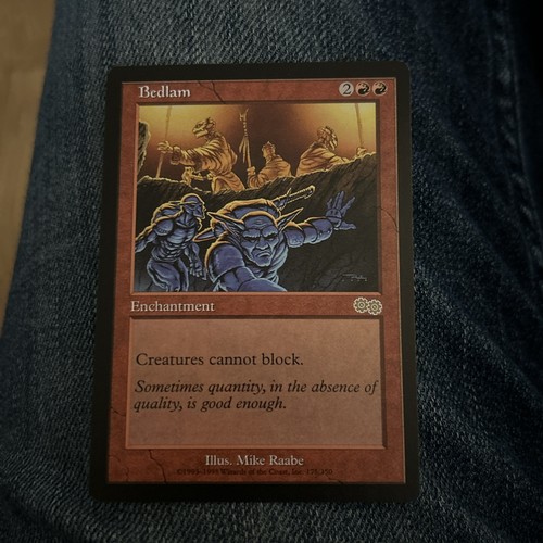 Bedlam rara 1998 urza saga - rara, urza's