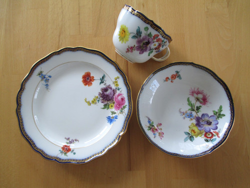 Servizio caffè meissen - servizio,