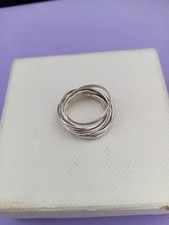 Usato Come Nuovo Anello A Fascia In Argento 