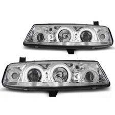 Fari angel eyes led cromato - fari,