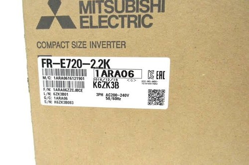Nuovo mitsubishi e720 2k - nuovo, fr-e720-2.2k