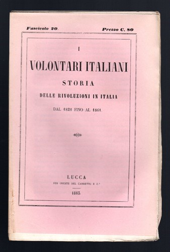 Volontari italiani storia - i, italiani.