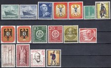 Germania Berlino anni 1955-57. Lotto di fracobolli nuovi linguellati - MH