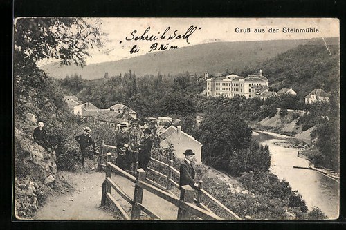 Cartolina brno vista - cartolina,