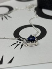 Collana pandora cuore blu - ,