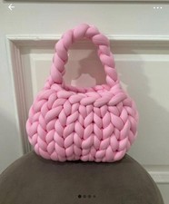 Chunky Bag Blu Navy, Borsa A Mano