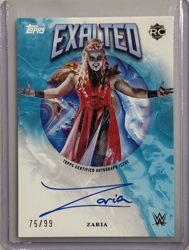2025 topps exalted - topps, zaria