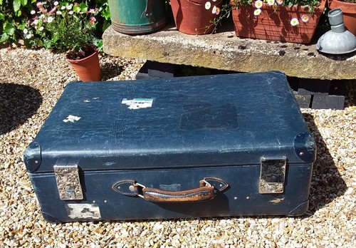 Valigia trotter globo vintage
