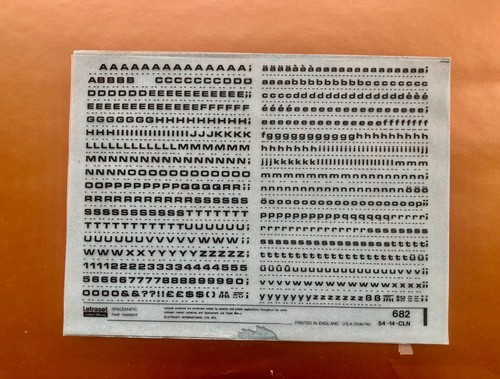 Letraset 682 14 - letraset, pt