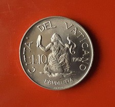 10 LIRE 1962 VATICANO FDC