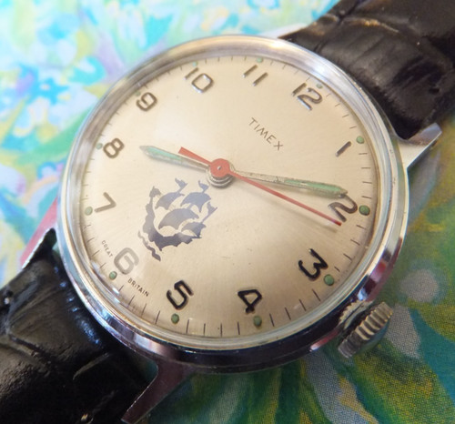 Raro orologio timex bbc blue - raro,