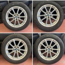 KIT 4 CERCHI BMW + 4 GOMME INVERNALI 225/55 R 17 usati in OTTIME condizioni 520€