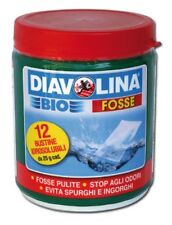 ATTIVATORE ENZIMI PER SCARICHI E FOSSE BIOLOGICHE 12 BUSTINE