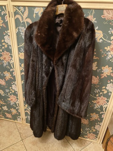 Pelliccia visone marrone - pelliccia,