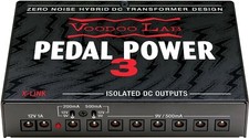 Alimentatore pedaliera usato Voodoo Lab Pedal Power 3 effetti chitarra