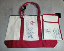 DISNEY BORSA SPIAGGIA CON BORSETTA FRIGO MINNIE