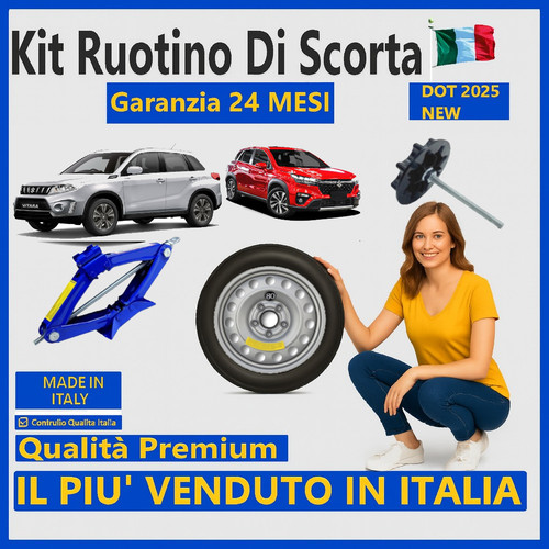 Kit ruotino suzuki vitara - ruotino,