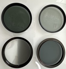 Hoya 67mmPLC, Tiffen 67mmND