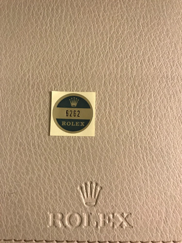 Rolex bollino case back - rolex,