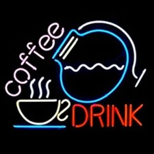 Lampada Neon Aperta Caffè