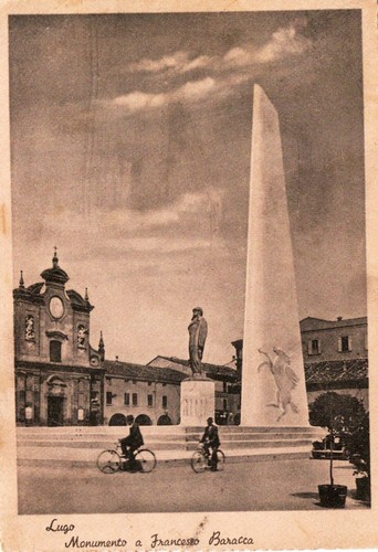 Cartolina lugo monumento - cartolina,