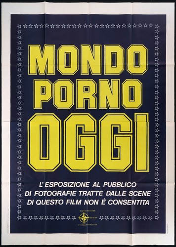 Mondo porno oggi manifesto - porno,