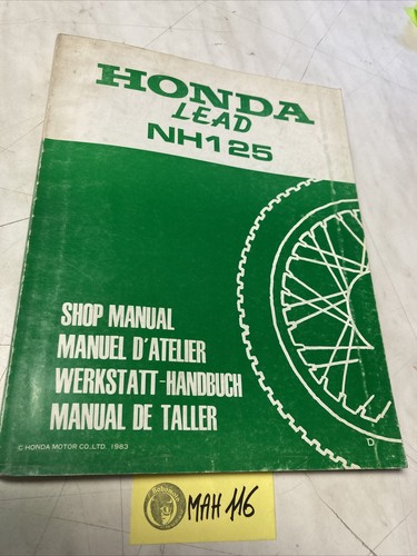 Honda nh125 1983 lead 125 - nh,
