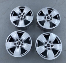 4 cerchi usati ORIGINALI MINI ONE Silver 7X16 5X112 ET 41 CB 66.6