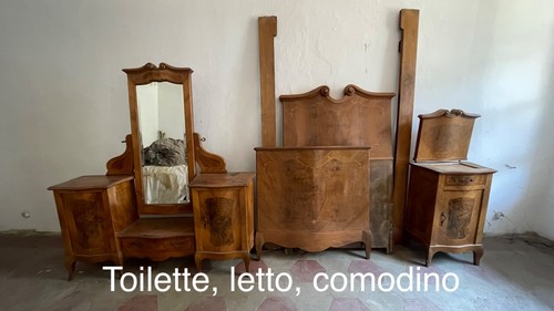 Camera letto legno - letto,