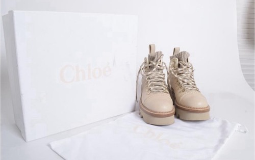 Stivaletti chloé betty beige - betty,