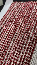 Bordo in cristallo rubino