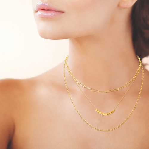 Collana fantasia acciaio - collana,
