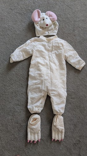 Costume topolino bianco