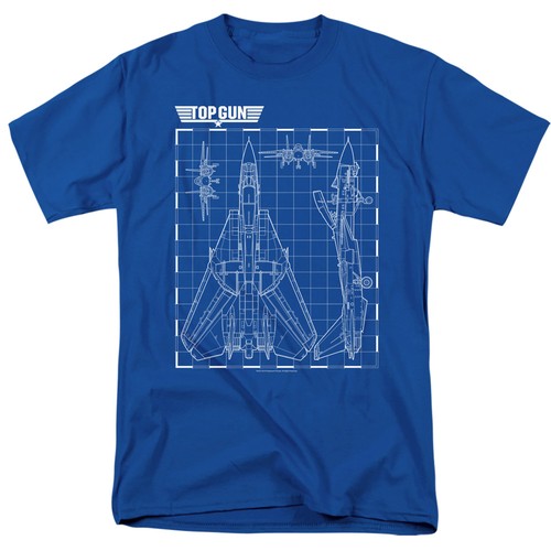 Top gun schema maglietta - -,