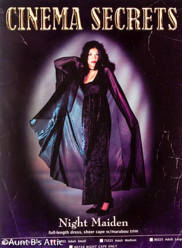 Vampira night maiden costume - maiden,