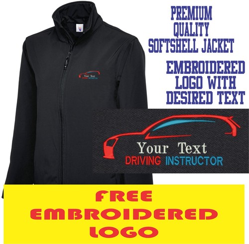 Giacca soft shell con logo - con,
