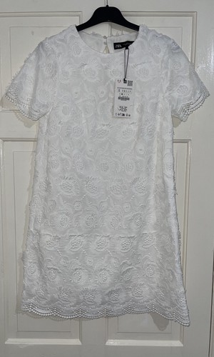 Zara mini abito bianco stampa - zara,