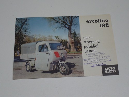 Moto guzzi ercolino 192 - moto,