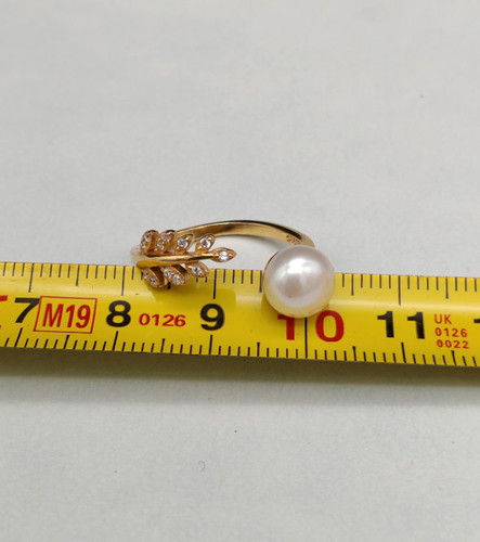 Anello donna contrariè perla