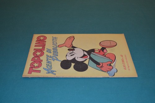 Topolino agente pubblicita - topolino, pubblicita'